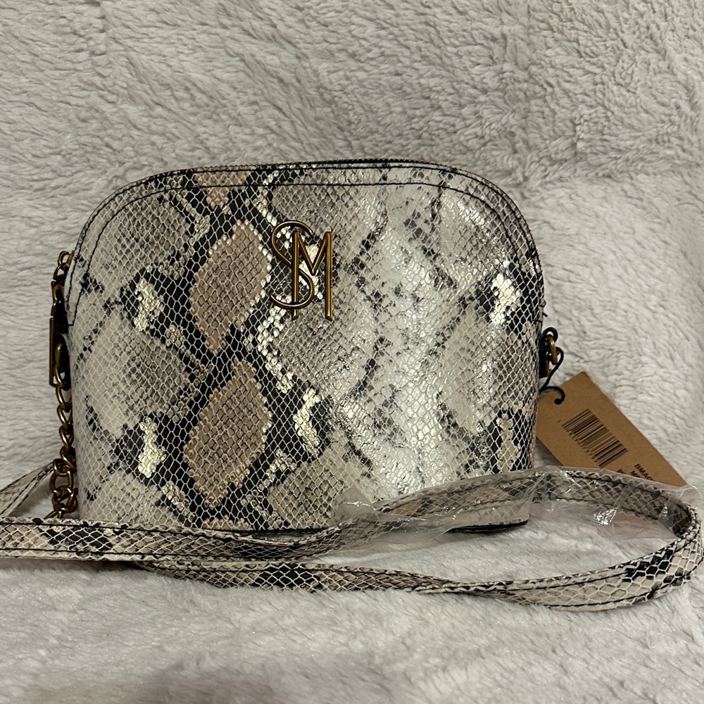 Steve Madden Stylish Snake Print Crossbody Bag